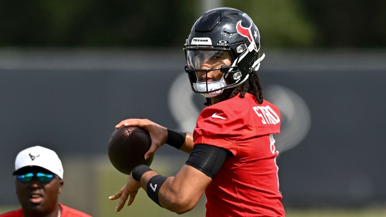 Texans QB CJ Stroud works to be stronger and faster