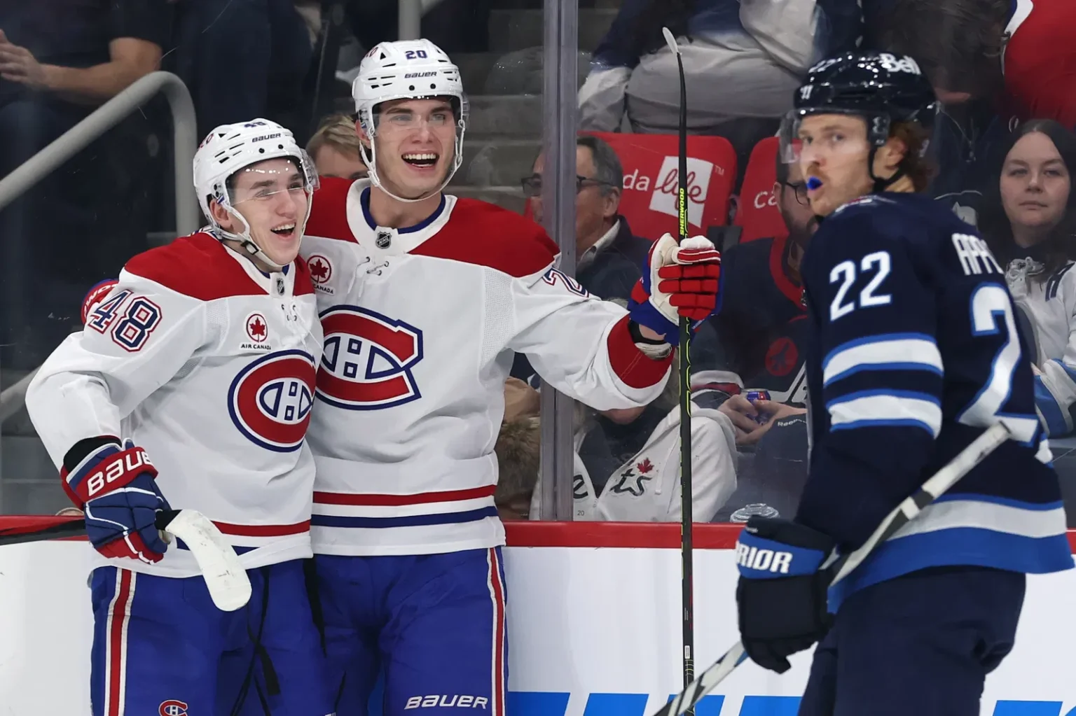 The Canadians have four players under 23 in the league who are under 23