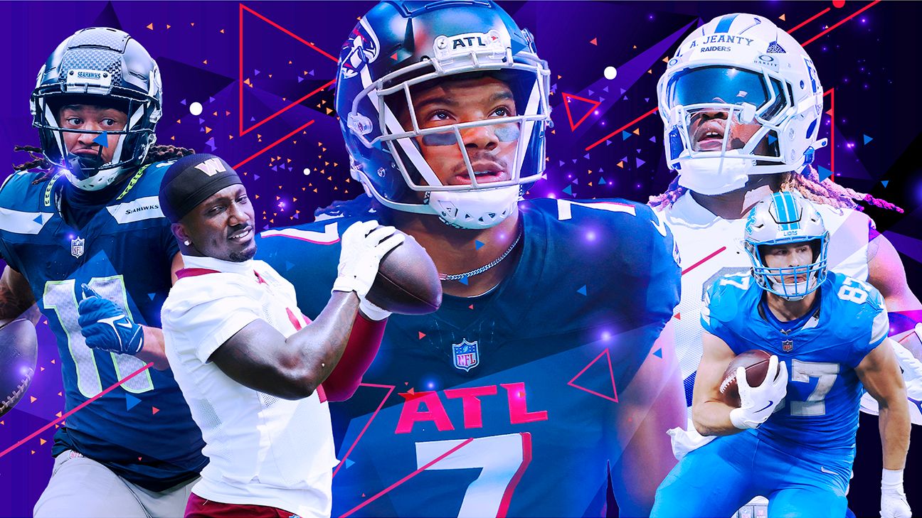 Rankings for NFL WR, TE and RB Groups in 2025: Best and Worst Teams