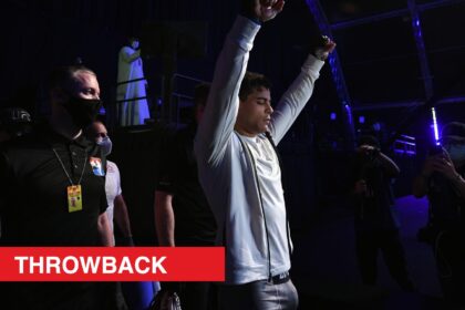 Paulo Costa during his walkout for UFC 253 fight against Israel Adesanya