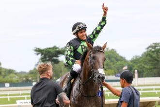 "We Don't Give Up": "Incredible" First Grade Stakes Winner, Jockey Samuel Marin has a Monmouth Riding Title