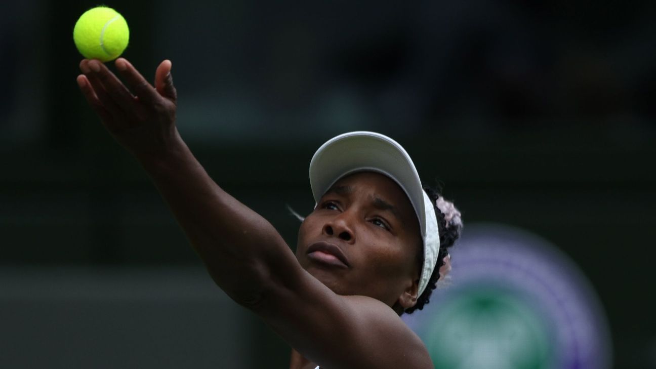 Venus Williams, 45, accepts a wildcard invitation from DC Open