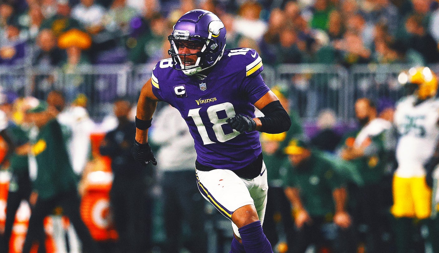 Vikings sideline wr Justin Jefferson "very mild" hamstring stock and