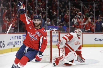 Washington Capitals' Tom Wilson shares advice to young Toronto hockey players