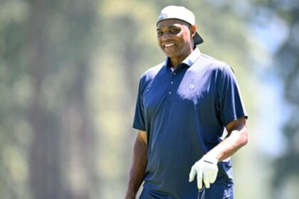 Watch: Charles Berkley drills holes for an incredible eagle at the American Century Championship