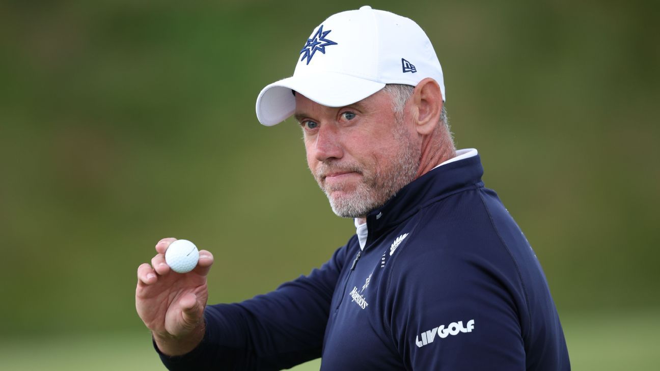 Westwood is eligible for the open and has been his first major since joining liv.