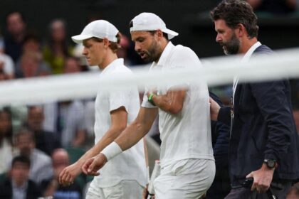Wimbledon 2025 Results: Giannik Sinner advances to the quarterfinals after Grigor Dimitrov retires due to injury