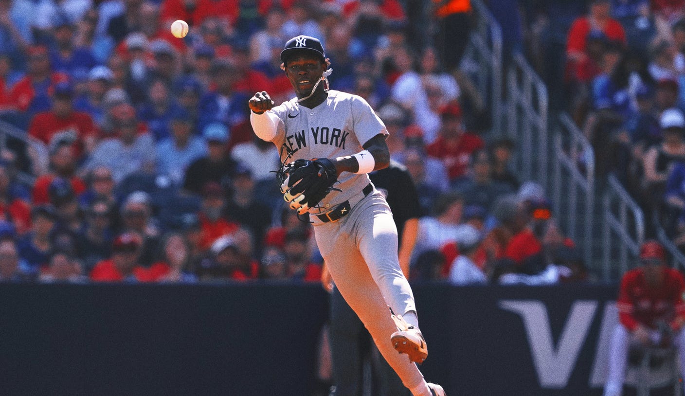 The Yankees move All-Star infielder Jazz Chisholm Jr. second from 3 base