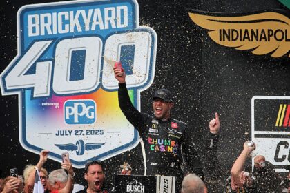 NASCAR Playoff Rankings and Photos after the 2025 Indy Brickyard 400