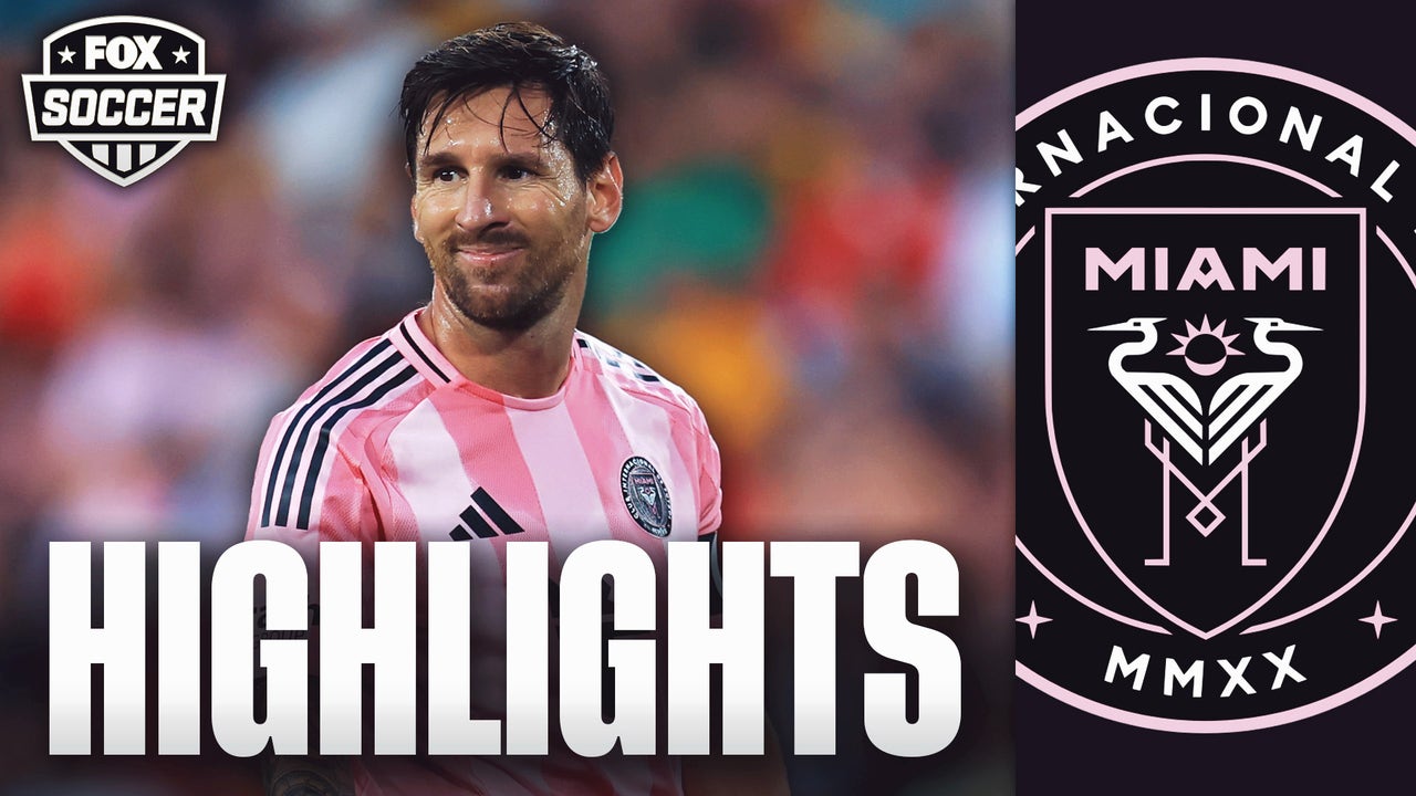 Lionel Messi scores twice, adding Intermiami's 5-1 victory and NY Red Bulls assist | Fox Soccer