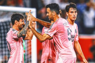 Lionel Messi score 2, supporting 2 on the 5-1 route for Intermiami's New York Red Bulls