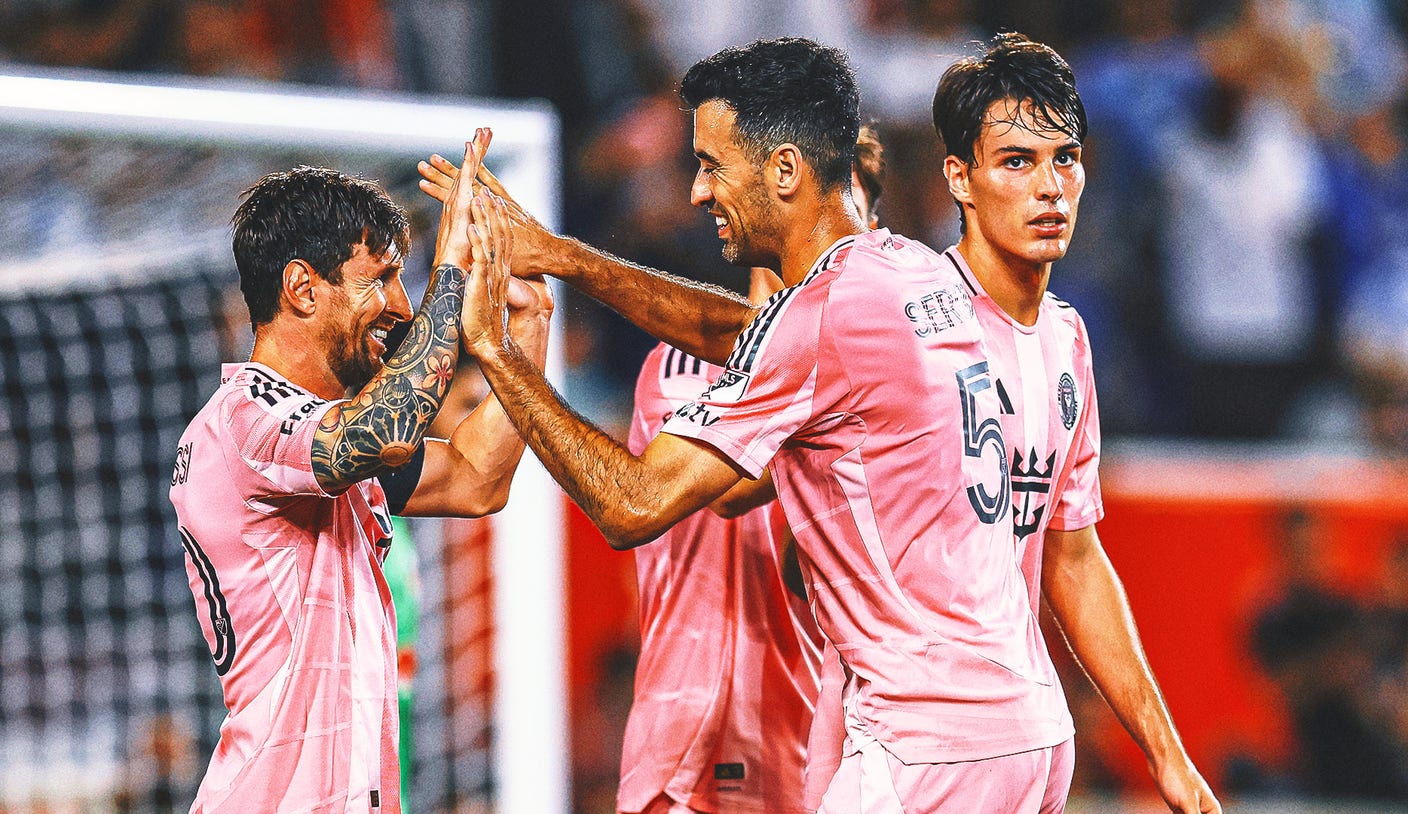 Lionel Messi score 2, supporting 2 on the 5-1 route for Intermiami's New York Red Bulls