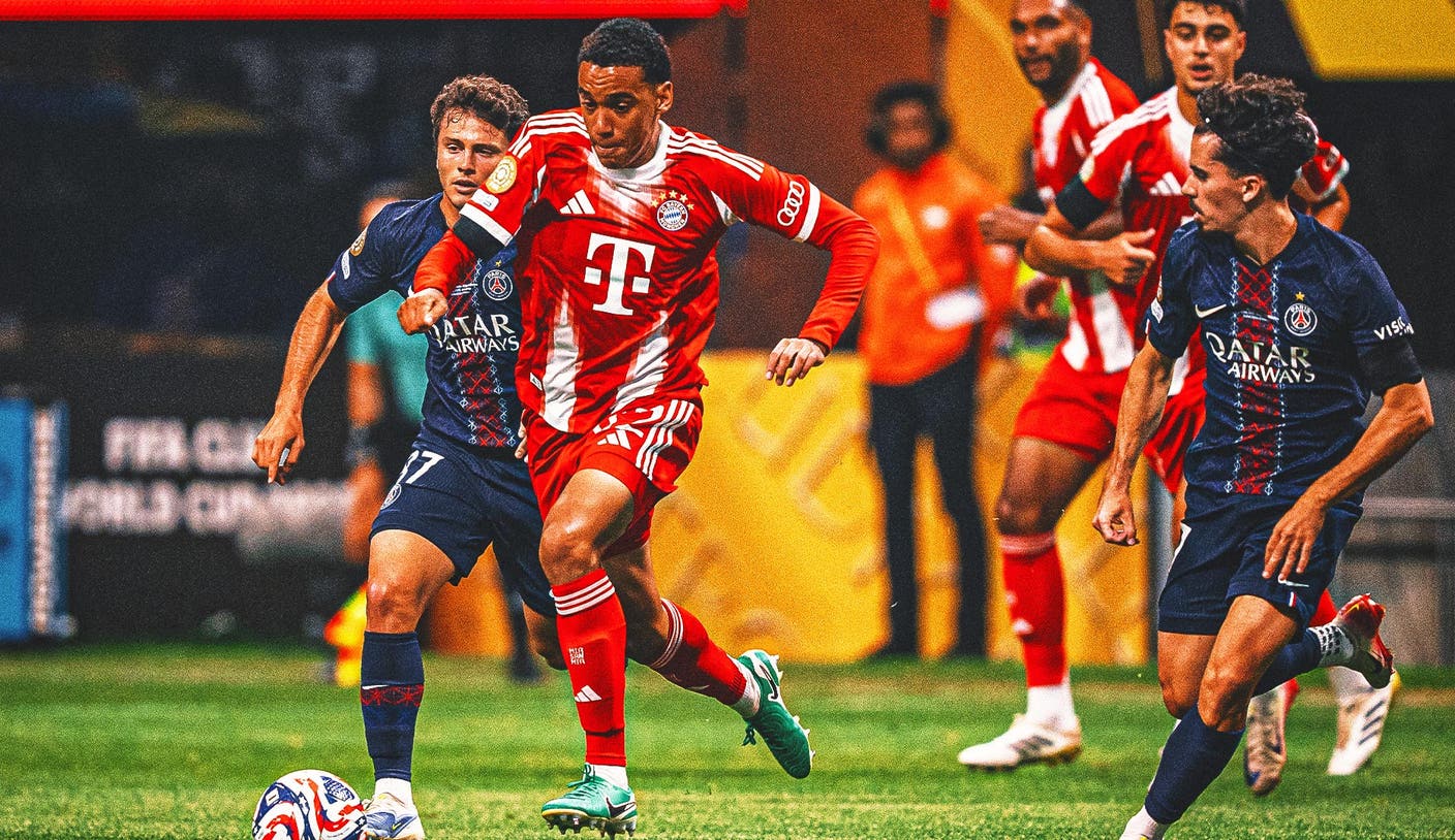 Bayern Munich's Jamal Mujara broke his leg in a collision at the Club World Cup