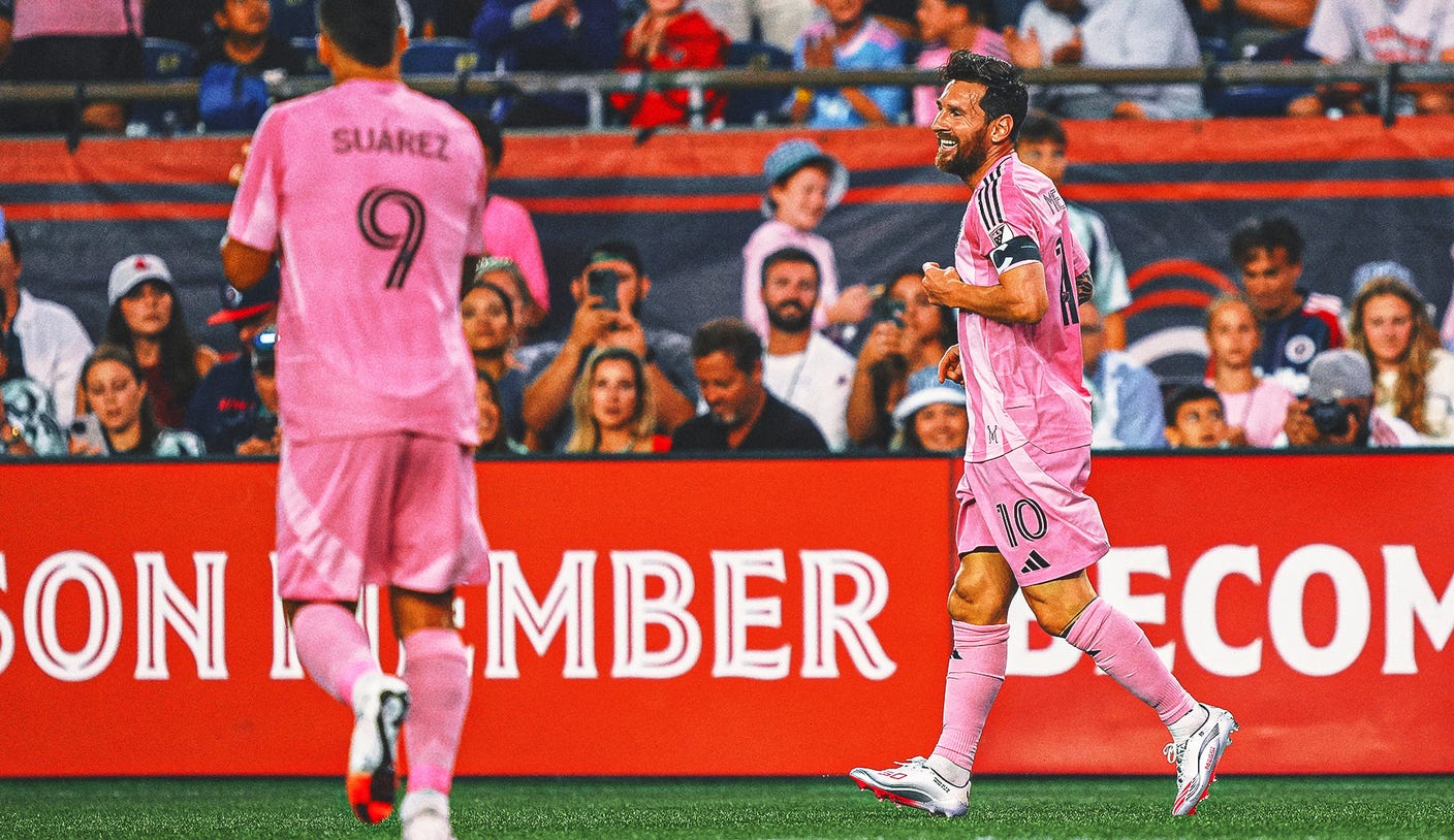 Lionel Messi makes MLS history with his fourth straight multi-goal match for Intermiami