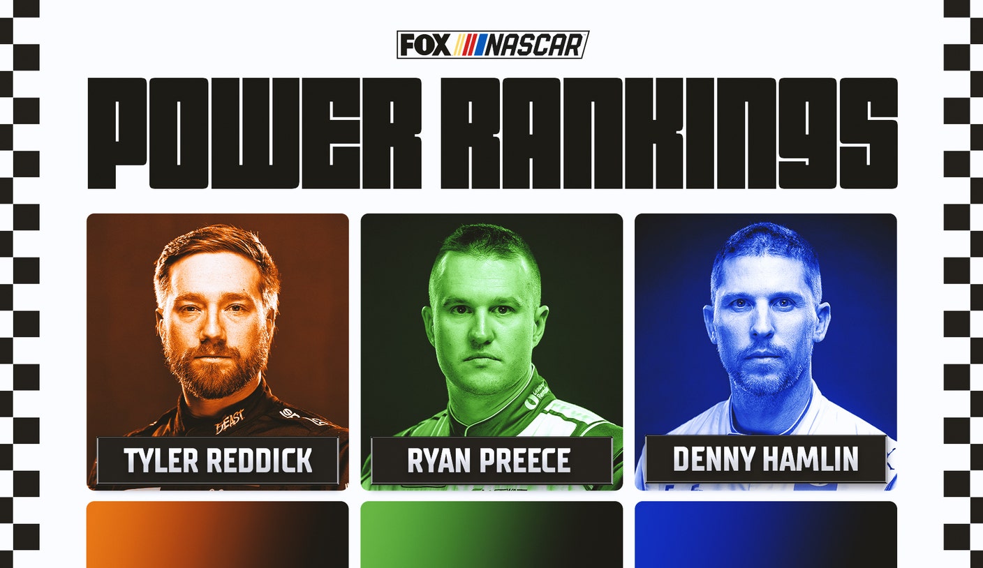 NASCAR Power Ranking: Denny Hamlin rises to No. 1 after the Chicago Surge