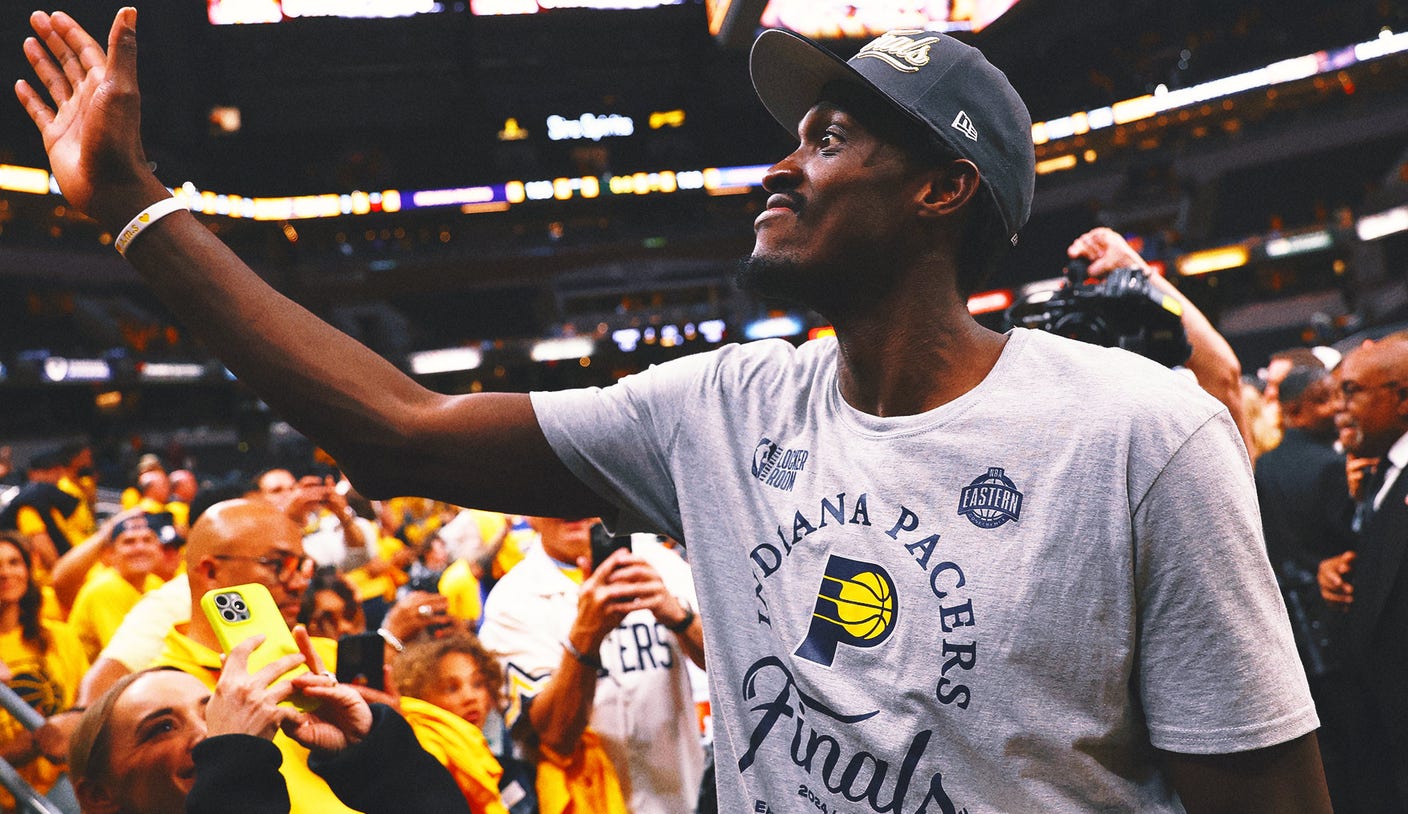 Pacers and Racers: Pascal Siakam wins key role in NASCAR's Brickyard 400