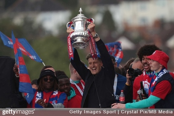 Crystal Palace President Steve Parish responds to UEFA's decision to drop the club into the conference league (video)