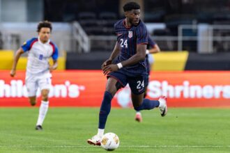 US forward Patrick Aggieman joins Derby County to undergo surgery for hernia