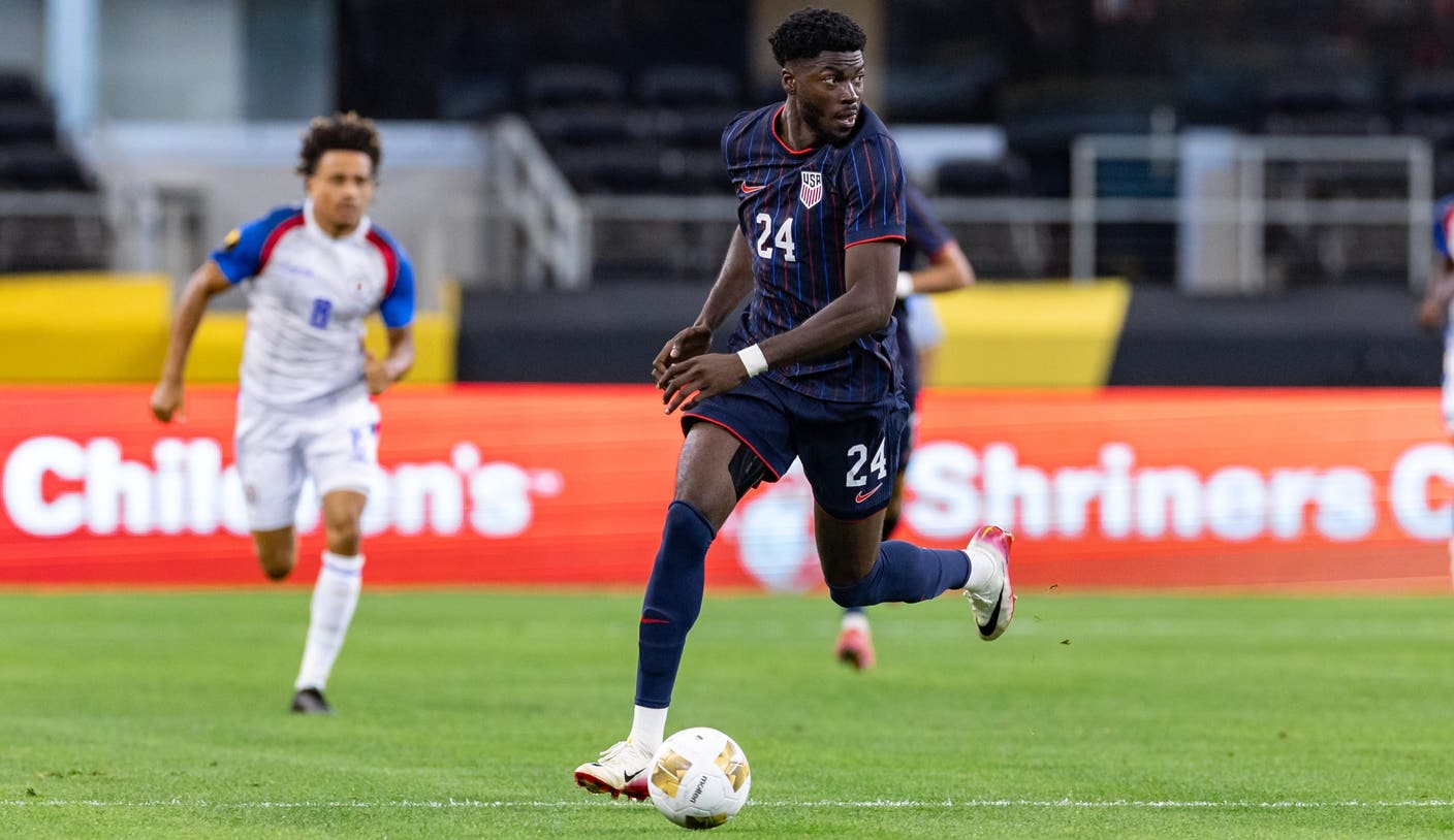 US forward Patrick Aggieman joins Derby County to undergo surgery for hernia