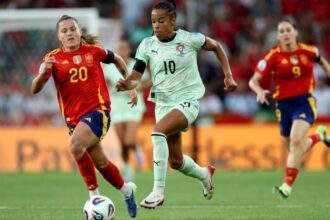 Portugal's women's national team respects the lives of Dio Gojota across Spain