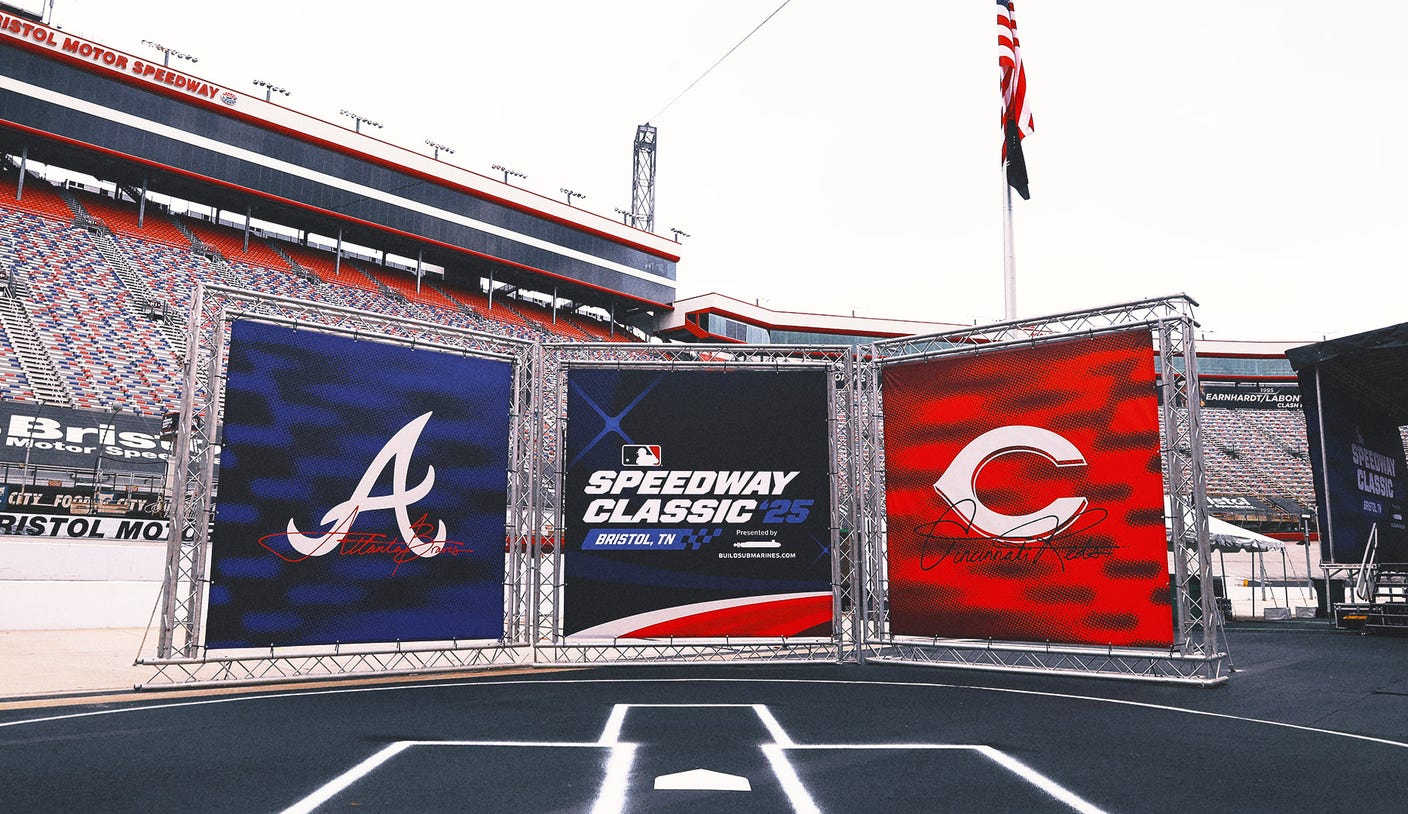 MLB Speedway Classic: Look at Brave Threads at Bristol Motor Speedway first