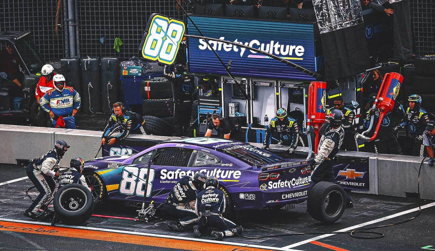 Details of the tire changer details the pit stop accident that caused a rib to break and lung collapse