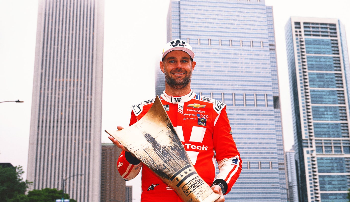 Chicago Takeout: SVG wins, controversial finish, temper, potential NASCAR return