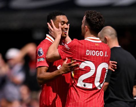 "Previous 20" - Alexander Arnold pays homage to Diogo Jota