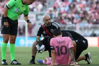 Messi finishes Inter Miami's game with obvious injuries
