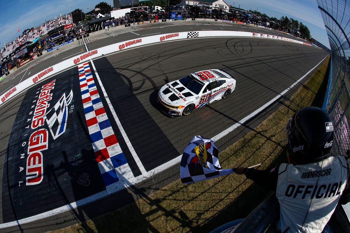 Shane Van Gisbergen wins the dominant NASCAR Cup victory at Watkins Glen