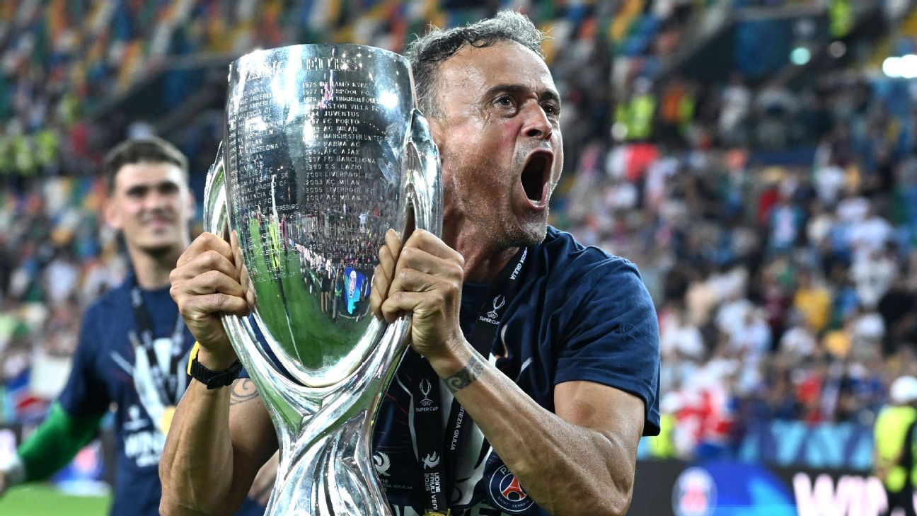 Luis Enrique: PSG didn't deserve to win the Super Cup
