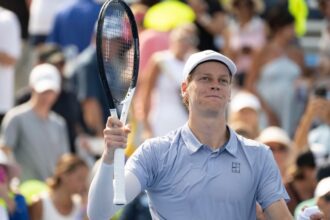 Criminals in the Cinnati Open Quarter Finals route Augar Aria Sim