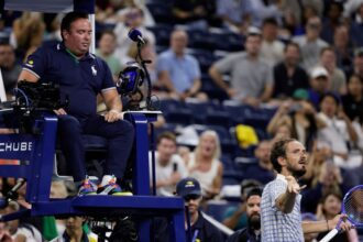 Bonji survives Medvedev's late surge in a chaotic US open match