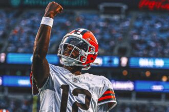 The Browns will not commit to the role of Chedur Sanders next week after a strong debut