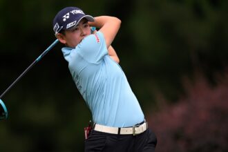 Akie Iwai, who is about to join the Twin as an LPGA winner this season, leads in Portland