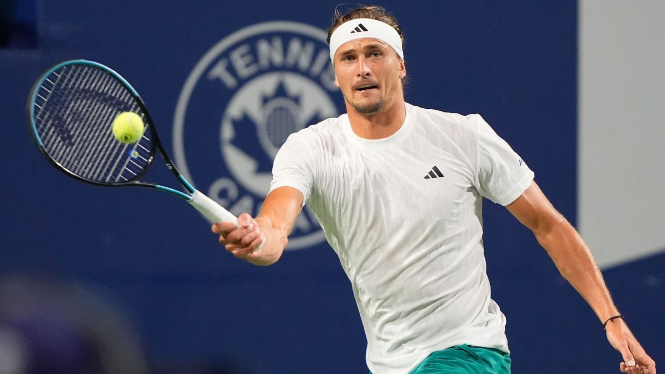Alexander Zverev moves forward in Toronto once his opponent retires