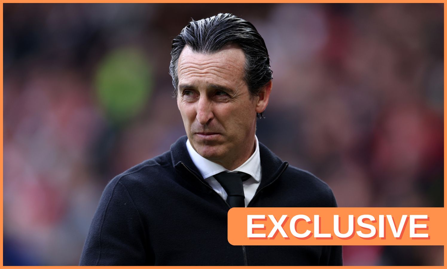 Aston Villa manager Unai Emery