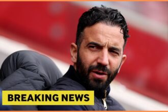 Man United manager Ruben Amorim