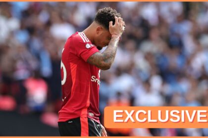 Jadon Sancho Man United exclusive