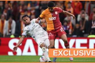 Gabriel Sara in action for Galatasaray