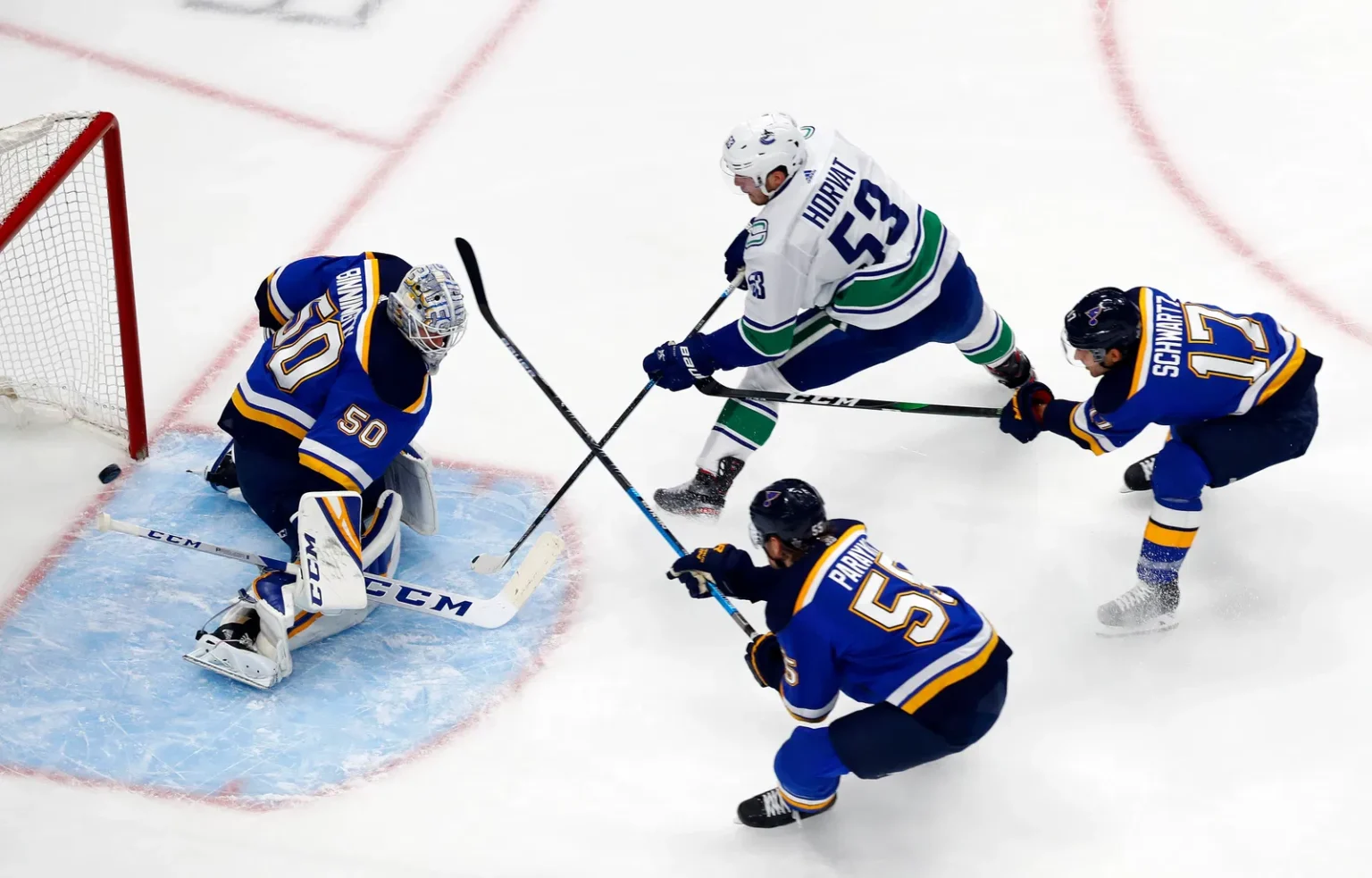 The Canucks will go up 2-0 in the first round of the 2020 playoffs. St. Louis Blues: Five years ago today