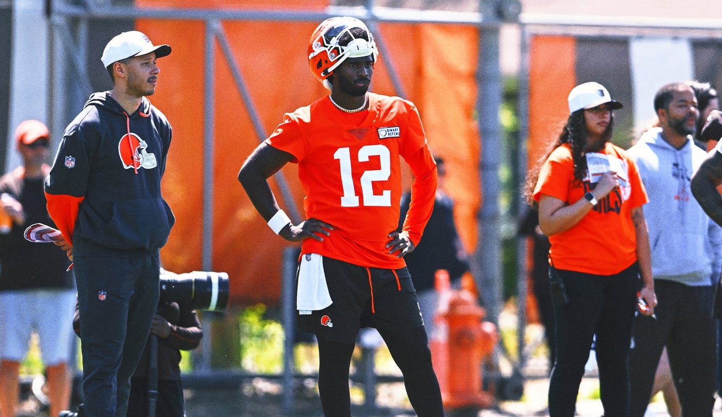 Chedur Sanders of the Browns remained focused during his father's cancer battle