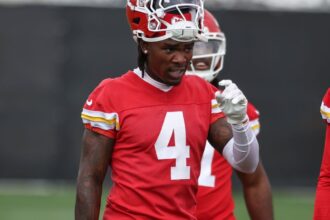 Chiefs' Laci Rice remains in good health while waiting for a potential ban