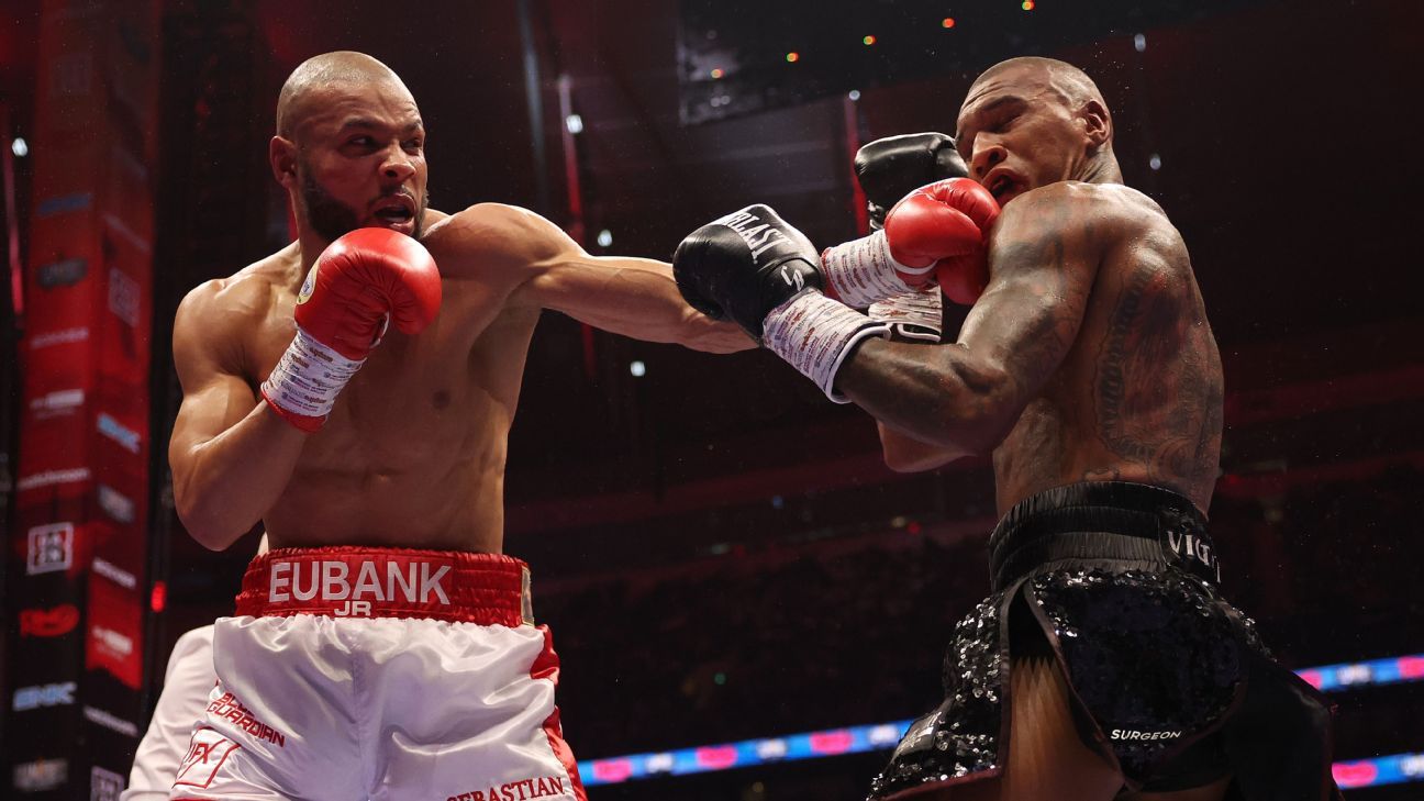Chris Eubank Jr. and Connor Ben Book rematch November 15th