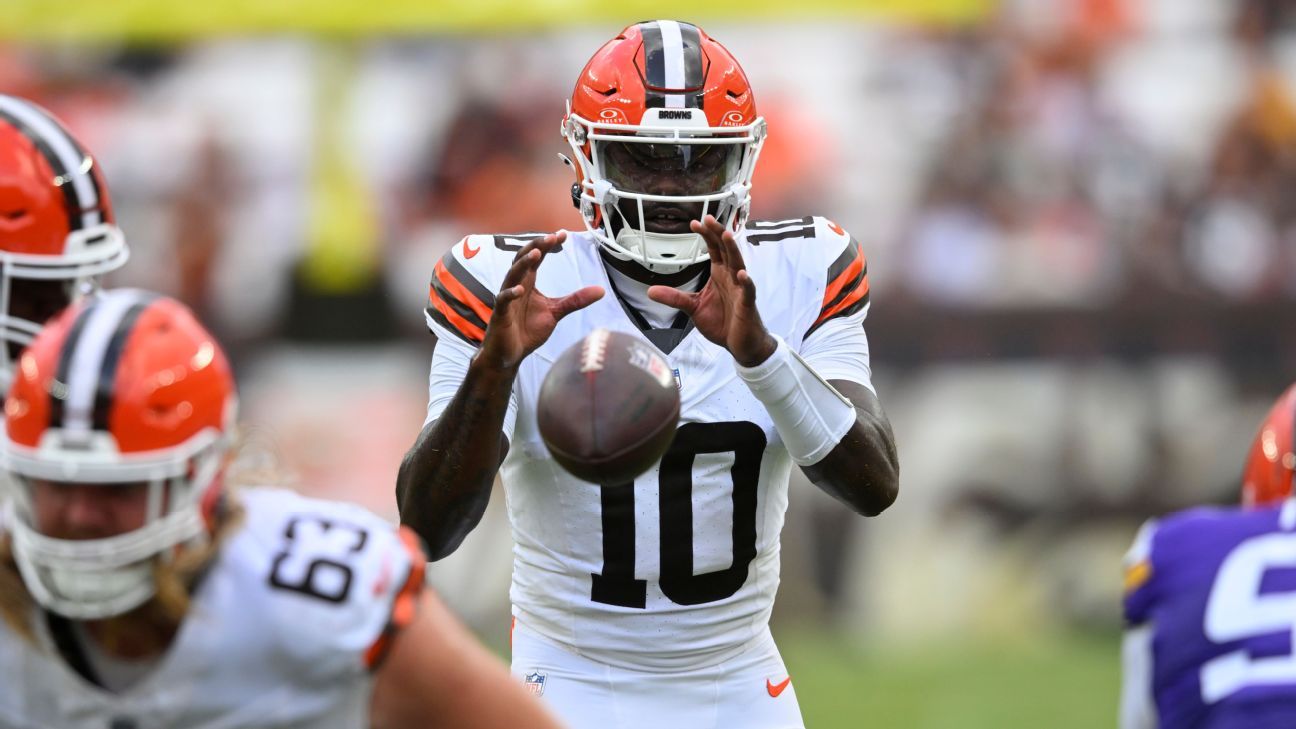 Source: Cleveland Browns sign Tyler Huntley's fifth QB