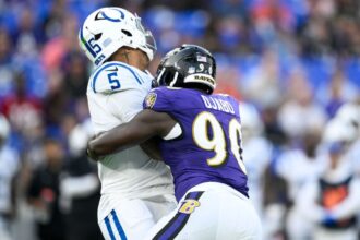Colts' Anthony Richardson dislocates Pinky and exits with the Ravens