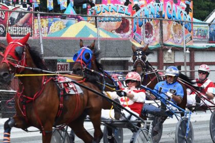 163 Wayne County Fair Harness Racing Art Jones Dibery Oval