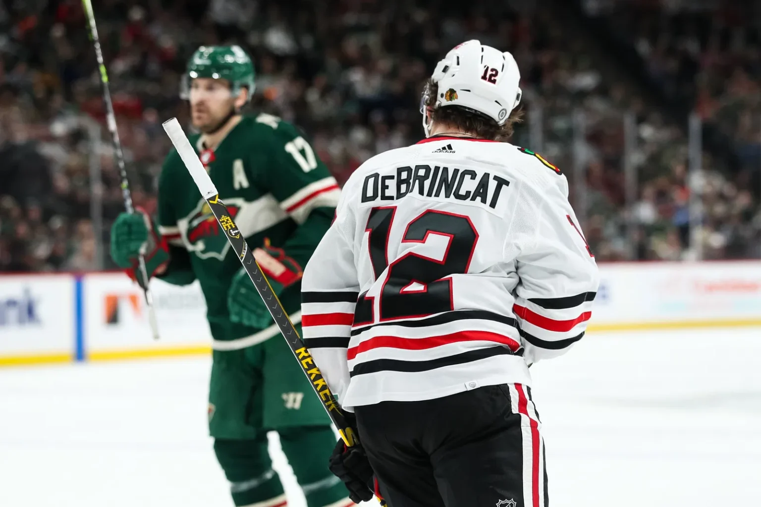 Remember the time Alex DeBlanccut with the Blackhawks