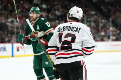 Remember the time Alex DeBlanccut with the Blackhawks