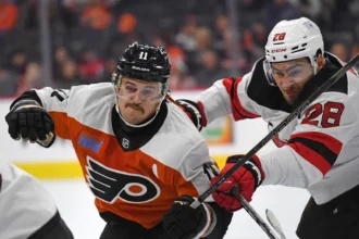 Flyers' Travis Connekney has been excluded from the top NHL winger rankings